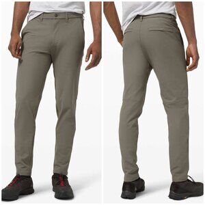 Lululemon Men’s Commission Pants Slim Warpstreme Gray Sage 30x29